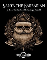 Santa the Barbarian Concert Band sheet music cover Thumbnail